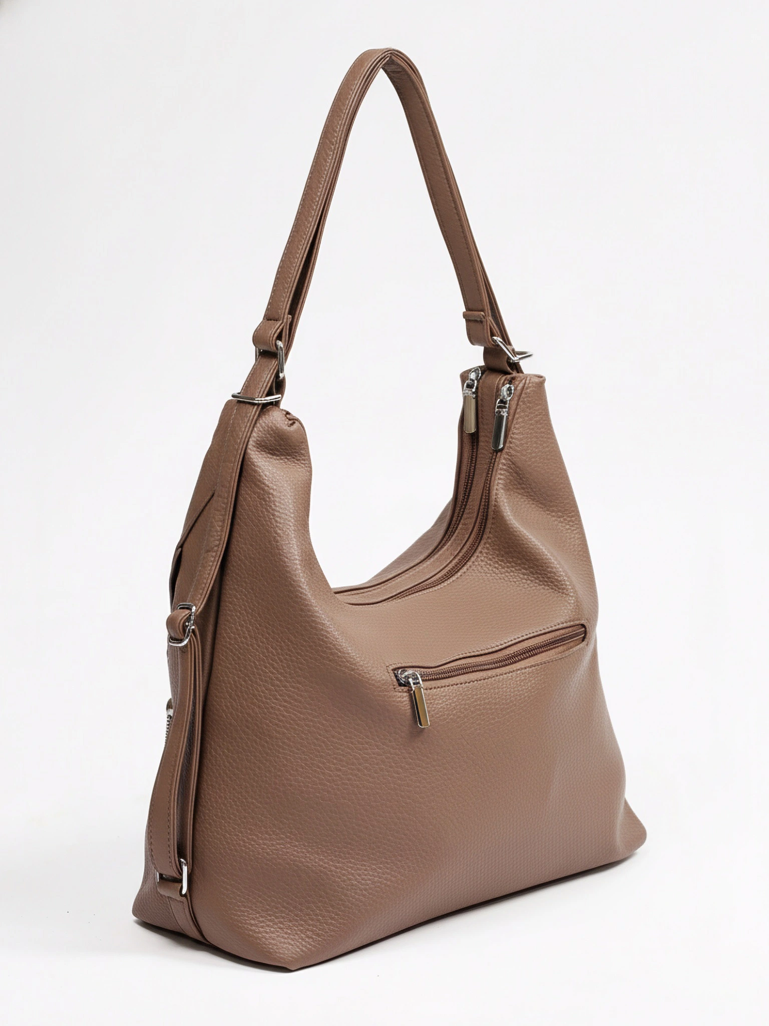 Сумка-шоппер с декоративными пуллерами со стразами в ассортименте